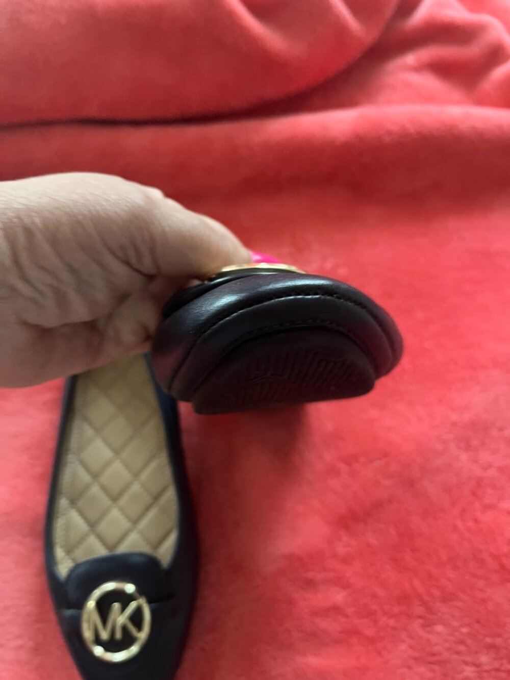 Michaels Kors Navy Flats Size 9 - Picture 8 of 11
